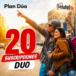 20 Suscripciones Duo