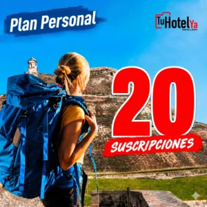 20 Suscripciones Plan Personal